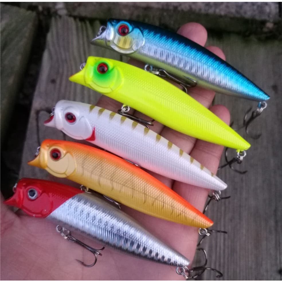 Isca Artificial Para Tucunare Estilo Brava , olhos 3D pintura holográfica 7cm e 9cm 11g  e Rattlin Minnow A12brav