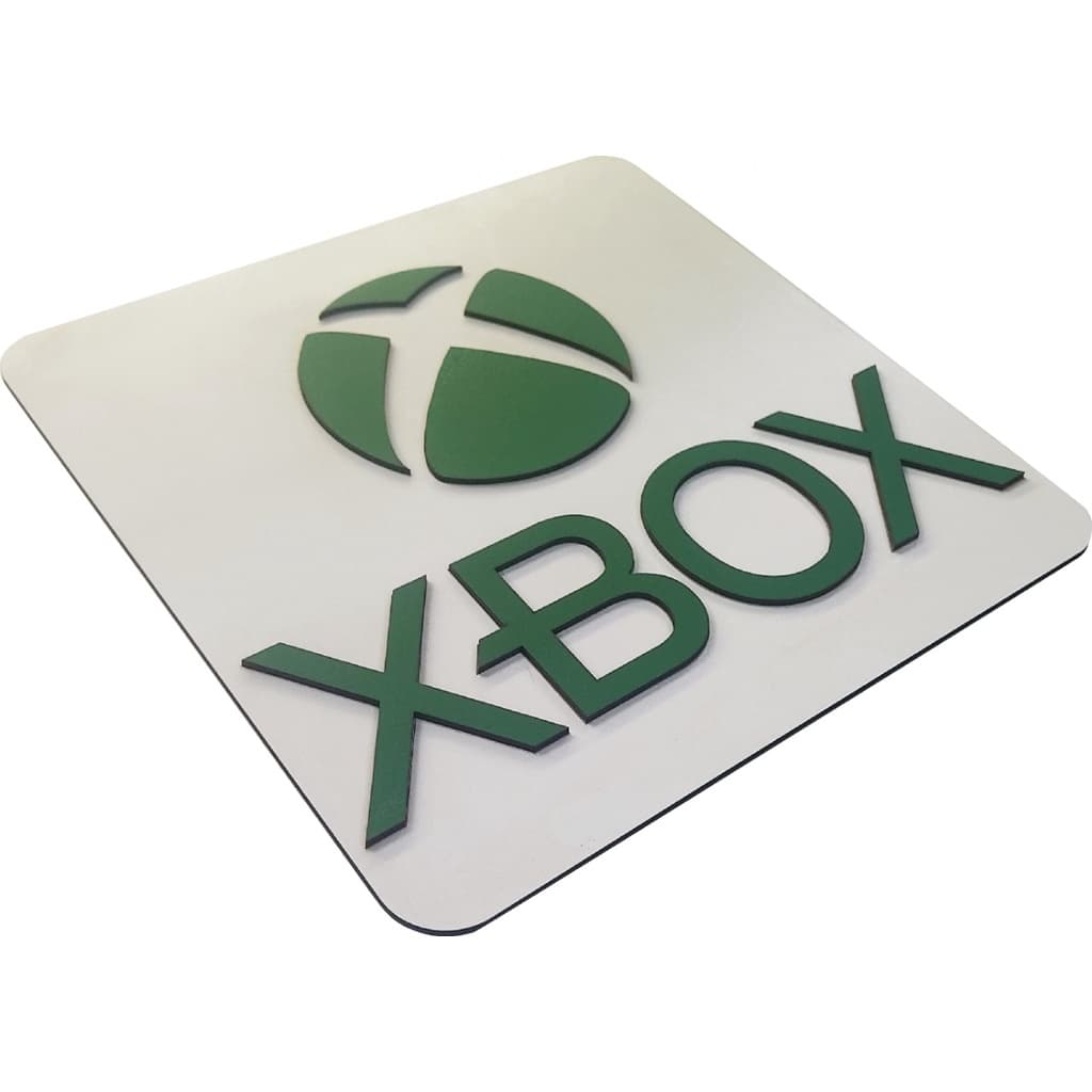Quadro xbox , Placa Xbox, placa Geek, Decoração, Nerd