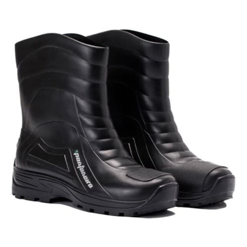 Bota 100% impermeavel PVC cano médio Pantaneiro