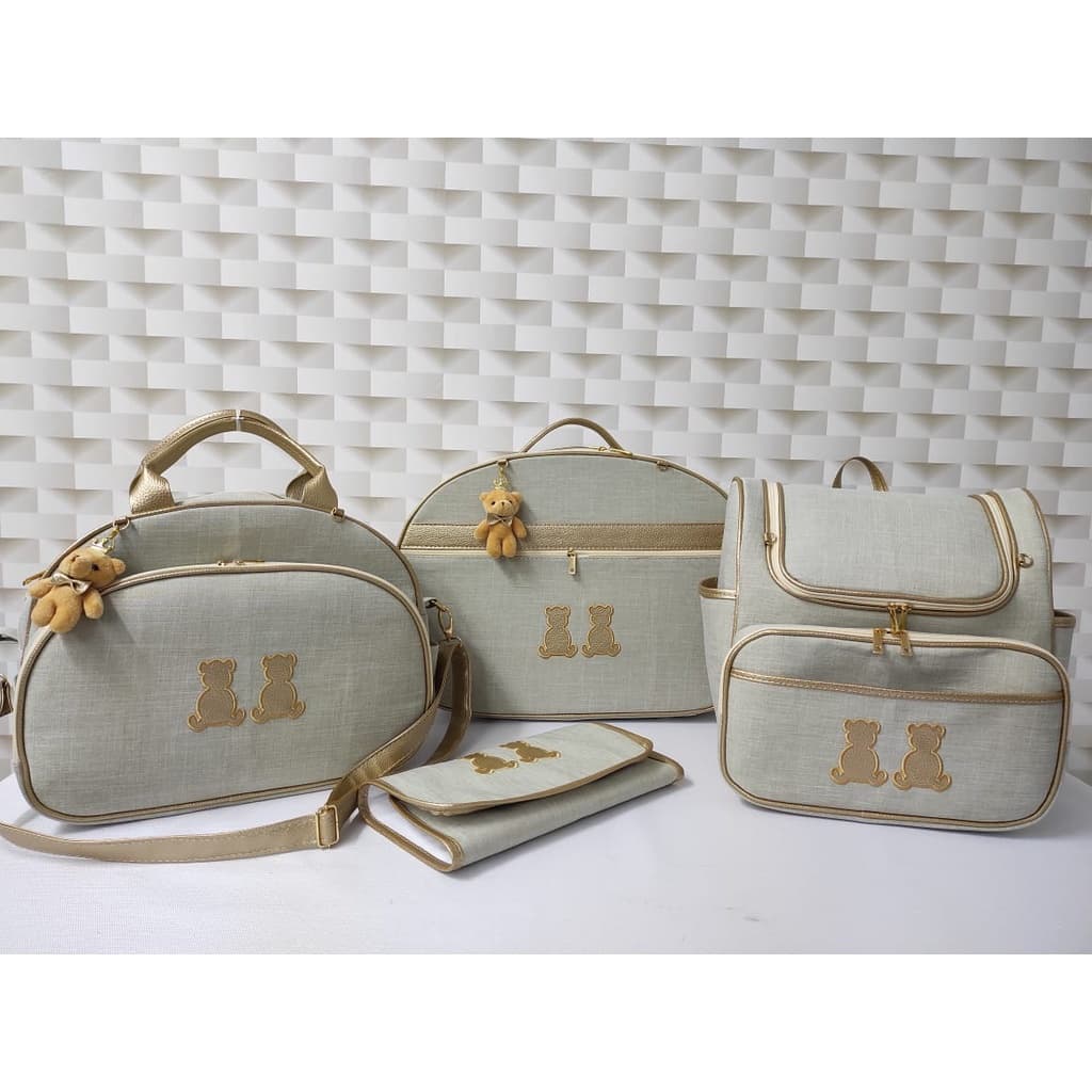 Mala Maternidade Mão + Bolsa G + Mochila 2 en 1     Persoanlizada!!
