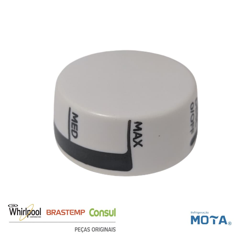 Botão Termostato Para Geladeira Brastemp - W10633933 W106339