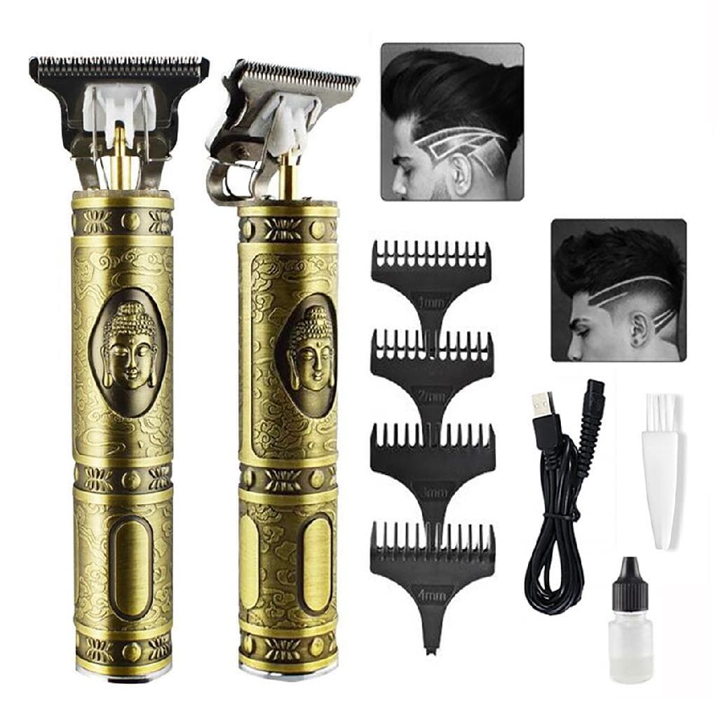 Maquininha Cortar Cabelo Barba Profissional Ultra Afiada