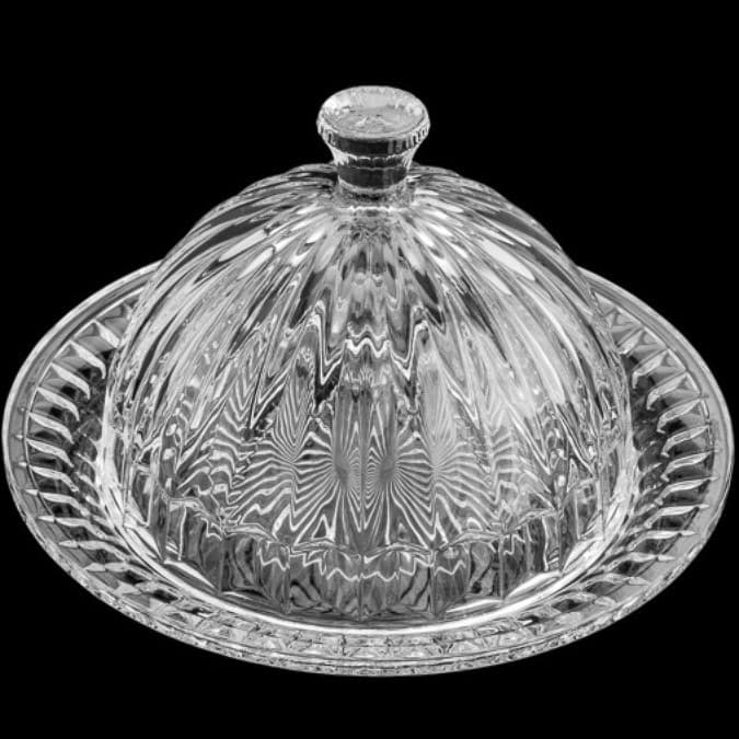 Queijeira De Vidro 20cm Renaissance Com Tampa - Queijeira Com Tampa - Utensílios De Cozinha