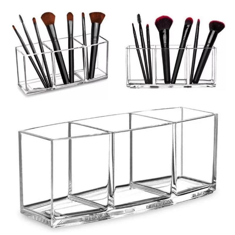Organizador em Acrílico Para Lápis,Pincéis,Gloss etc