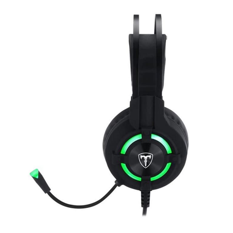 Headset Gamer T-Dagger Andes, USB, Black e Green