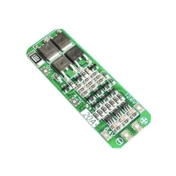 Placa Carregador BMS 3s 20A 18650 Carregador de Proteção PCB Placa - 1 peça - Eletrônica Projeto Eletrônico