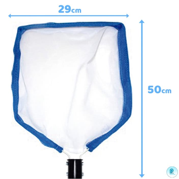 Peneira Metalica Rede Nylon Para Limpeza e Manutenção De Piscinas