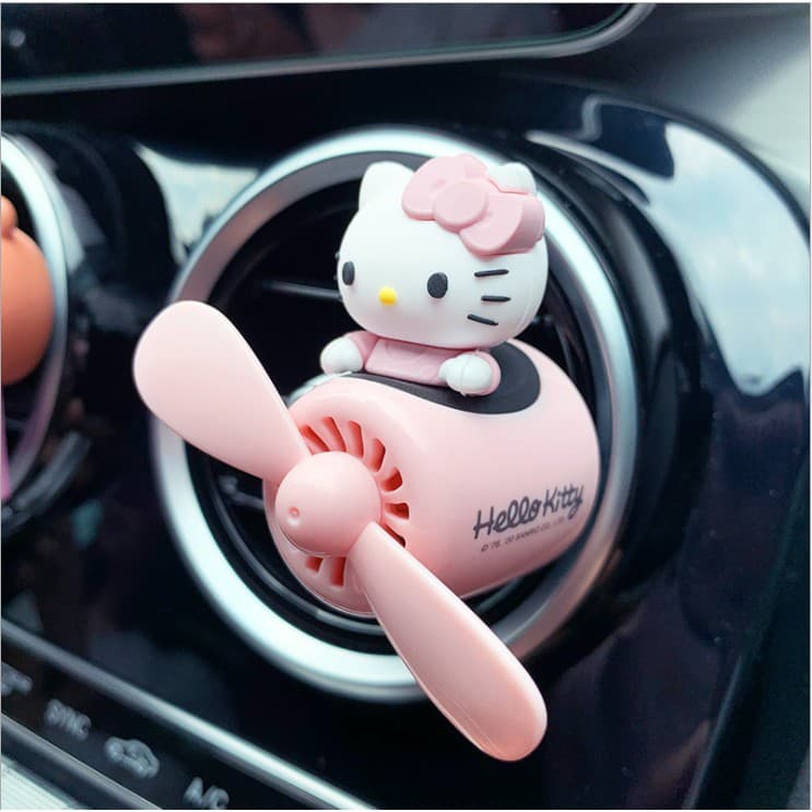 Clipe Decorativo De Ar Condicionado De Carro Da Hello Kitty Minnie Aromaterapia De Saída
