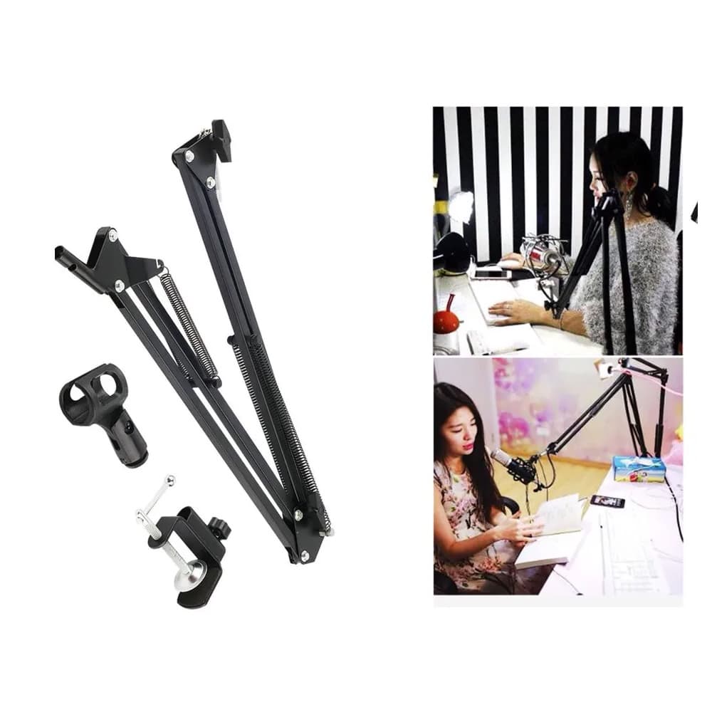 Suporte Articulado P/ Microfones Quadcast E Solocast