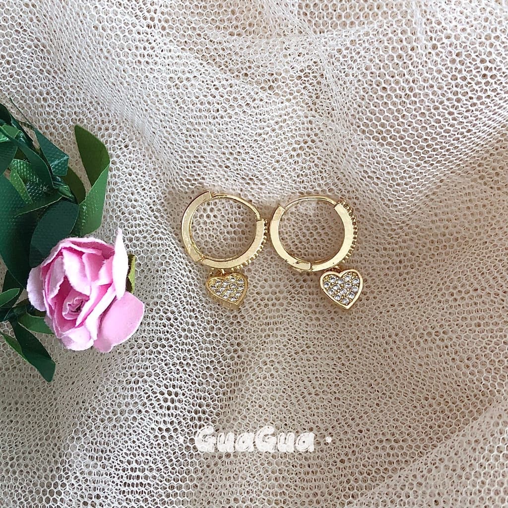Argolinha Com Pingente /brinco de argola/brinco de argola com pingente/Argolinha Com Pingente