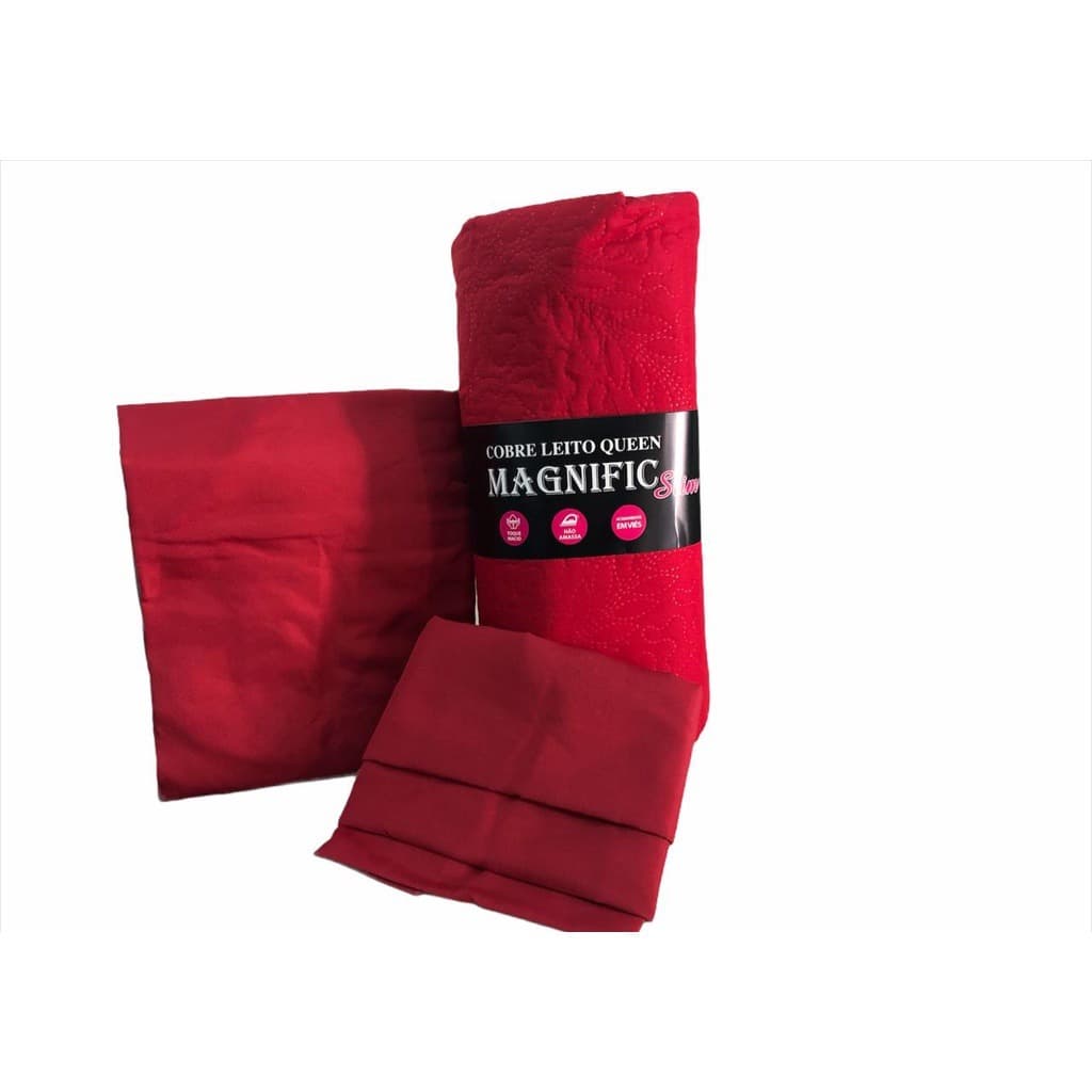 Kit Cobre Leito Slim Solteiro 3 Peças Com Jogo De Lençol Solteiro ( 2 Peças)