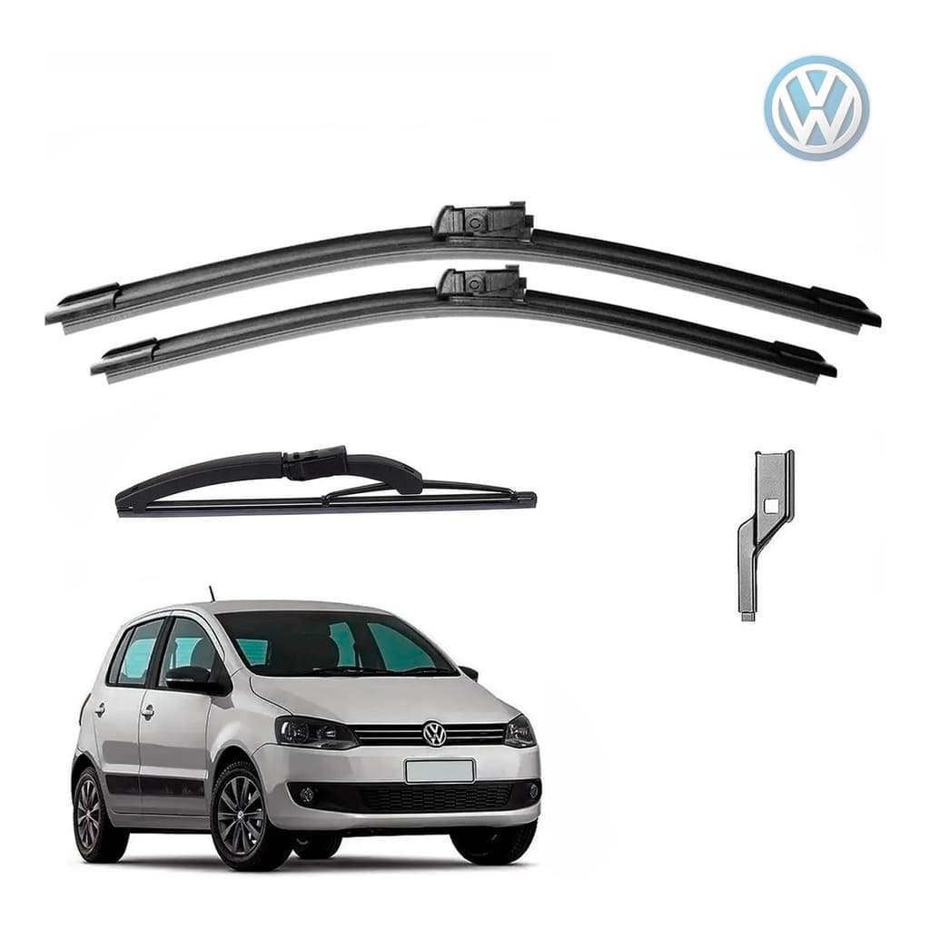 Limpador de Para-brisa 3 Palhetas Limpador Parabrisa Diant+tras Fox
