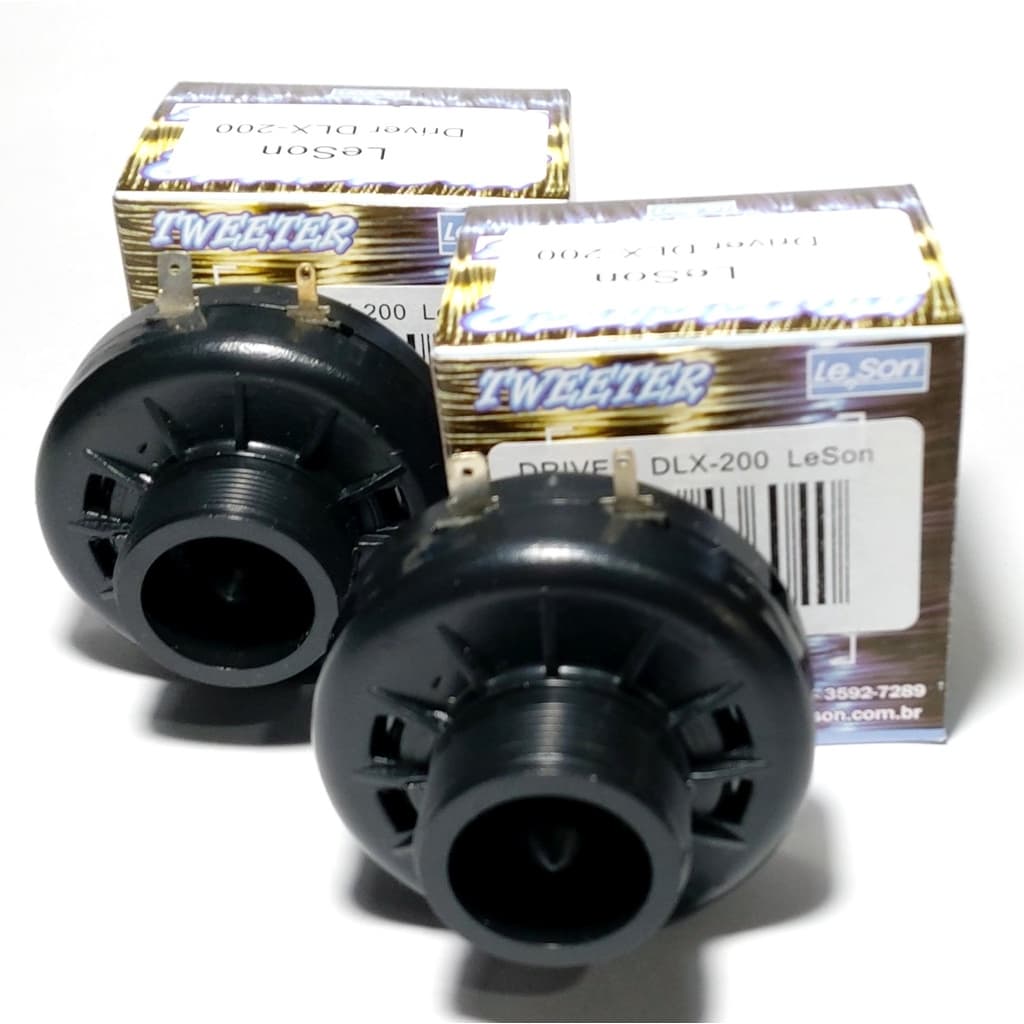 Par Driver Dlx-200 Leson Rosca Universal 1 Para Cornetas Favorito 6 opiniões