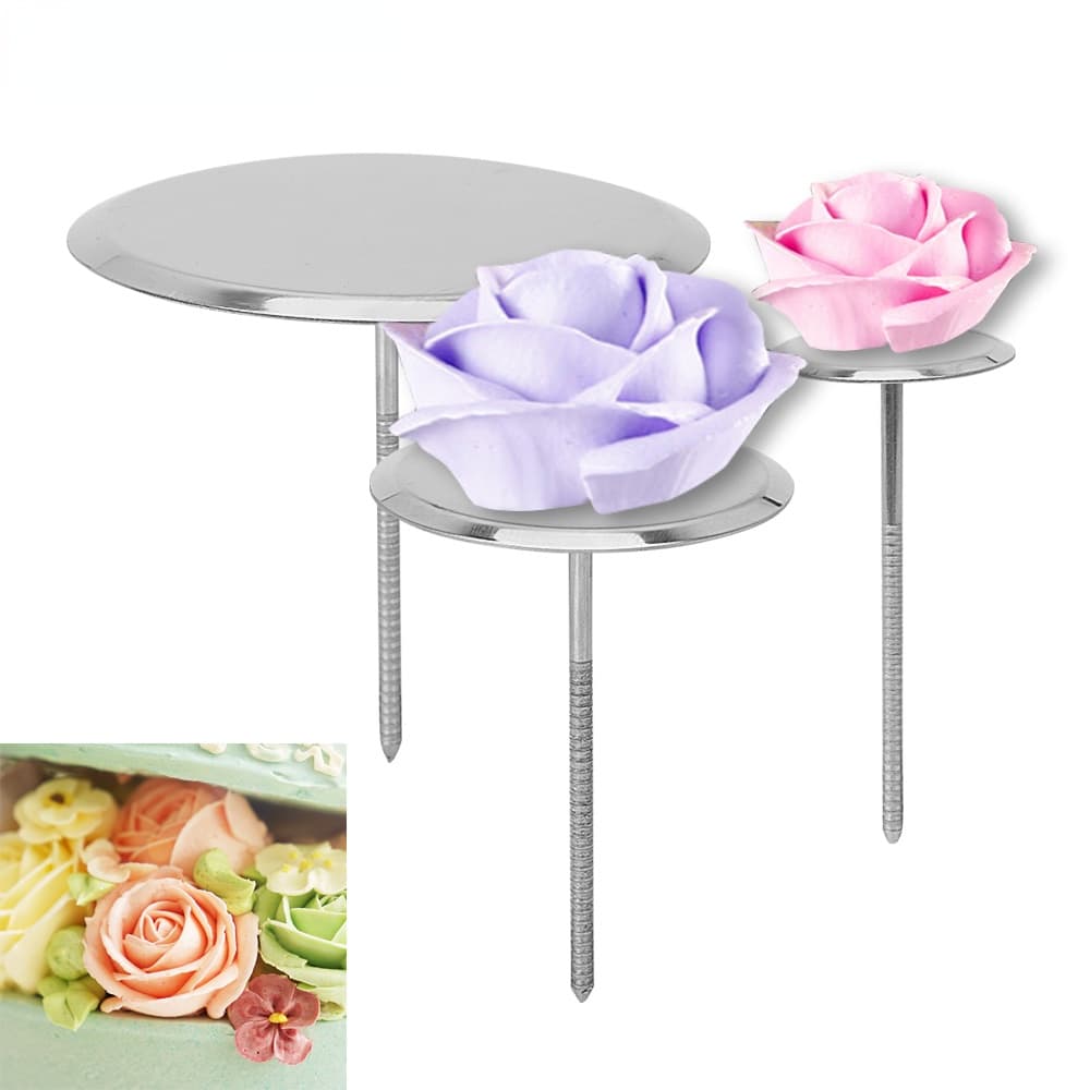 3 Tamanhos Para Saco De Unhas De Bolo Com Bastão Fazer Bricolage Ferramentas Decoração De Sorvete De Aço Inoxidável Preg