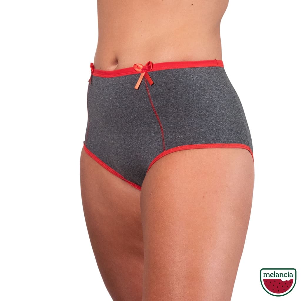 Kit 5 Calcinhas Fitness Cintura Alta Cores Sortidas Juliana Melancia