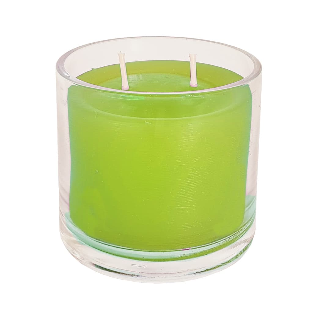 Vela Aromática Perfumada Capim-limão Copo 265ml  Velas Da Jú
