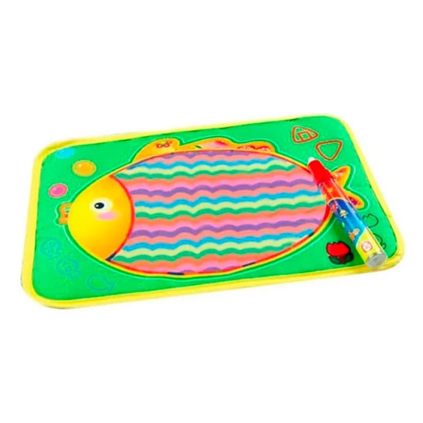 Tapete Magico Didático Infantil À Agua Para Desenho Pintura Pequeno