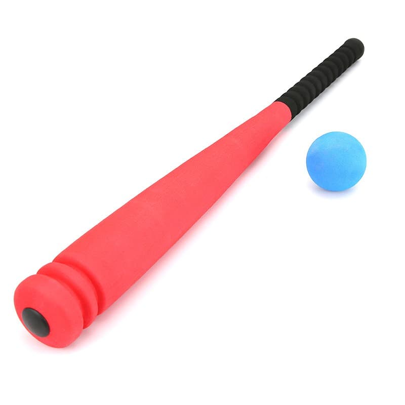 Taco De Baseball Em Espuma Com Conjunto De Brinquedo De Beisebol Para Crianças,Red