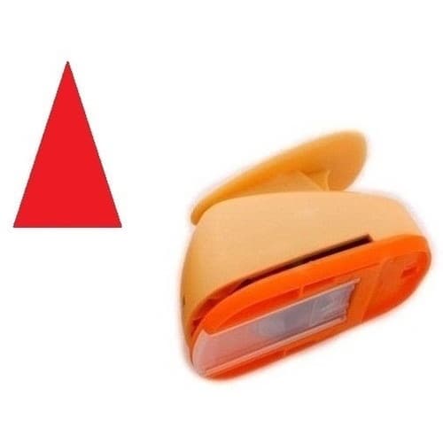 Furador Scrapbook Para Papel - Triângulo 1,5cm (15mm)