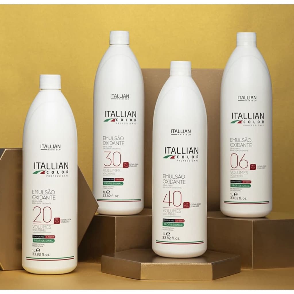 Agua Oxigenada Itallian Collor - Emulsão Oxidante
