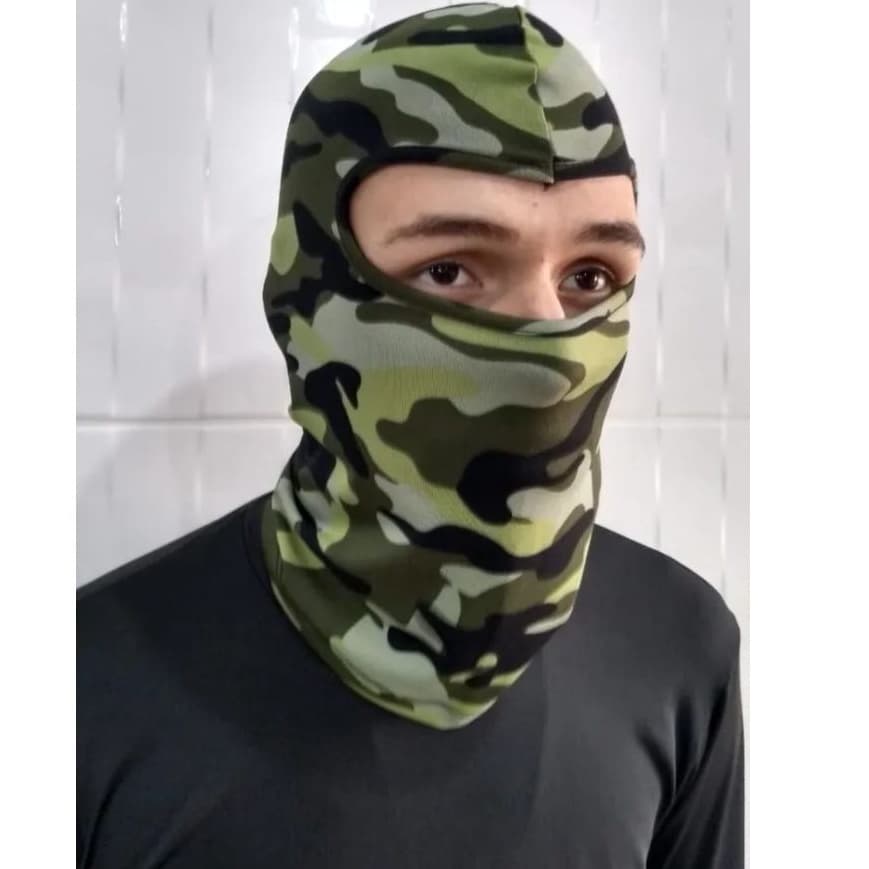 Balaclava / Touca Ninja / Tática / Máscara / Motoqueiro / Militar