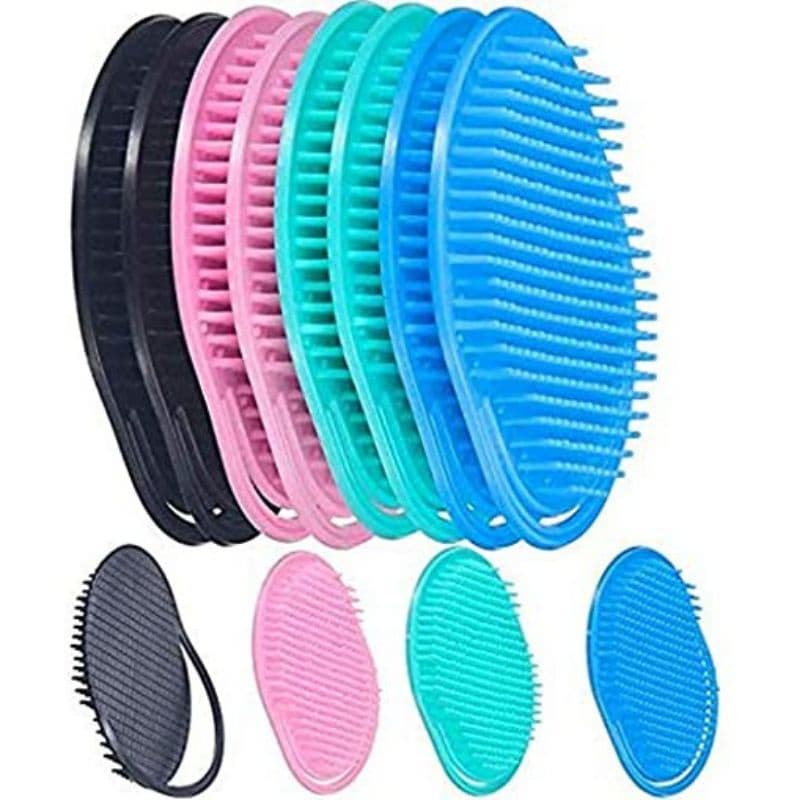 Pente Oval Pata Escova de Cabelo Barba Masculina 24 Unidades