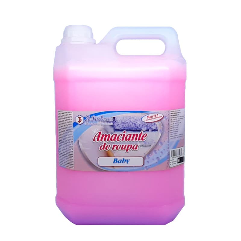 Amaciante de Roupa Baby 3 Poderes 5LTS