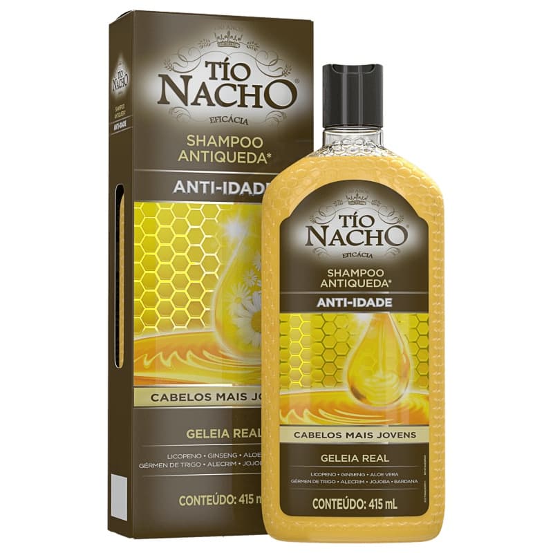 Shampoo Anti-Idade 415ML - TIO NACHO
