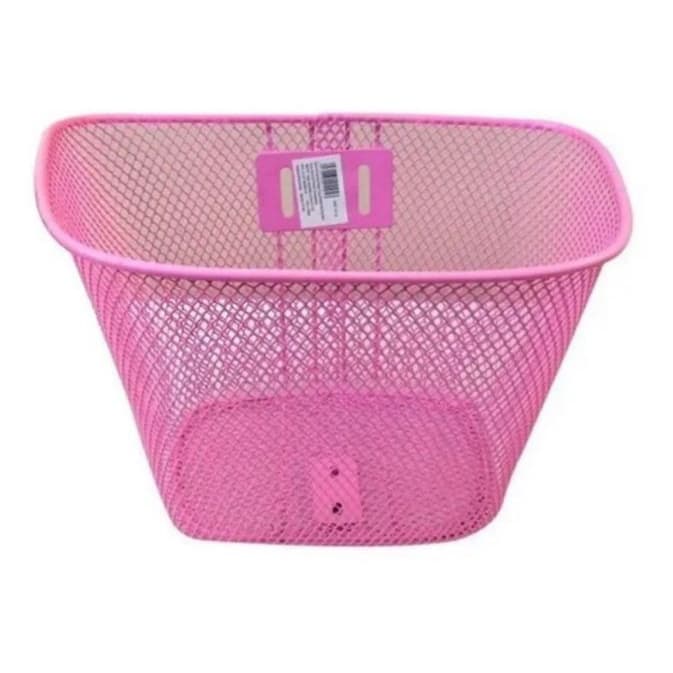 Cesta Cestinha Bicicleta Infantil Aro 16 + Buzina Trim Trim