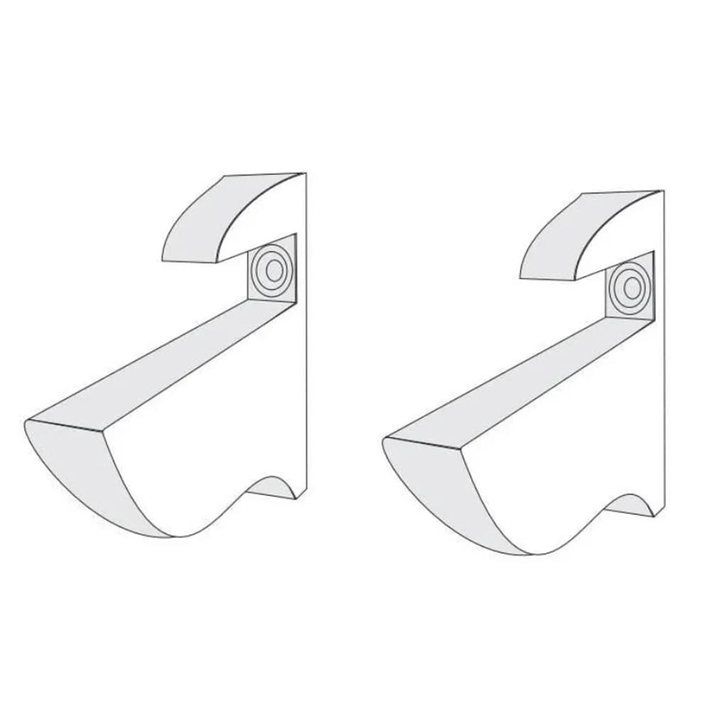 Kit 6 Suporte Para Prateleira Tucano 15mm