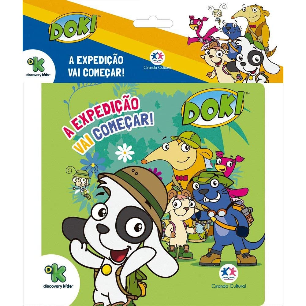 Livro de Banho para Bebê Doki - A expedição vai começar Ciranda Cultural