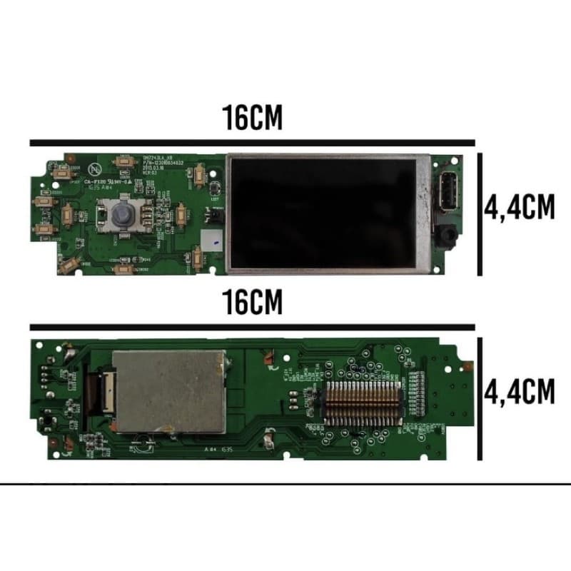 Placa Do Painel Frontal Dvd Pioneer Dvh-7880av Completo Nova no