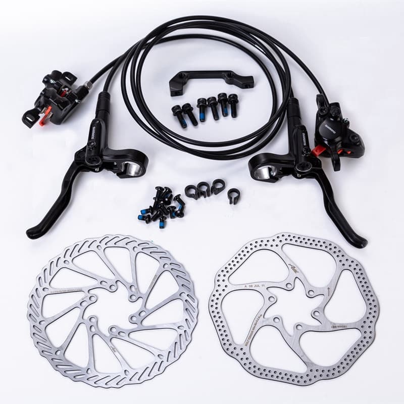 Shimano Mt200 Freio De Bicicleta Mtb Freio A Disko Hidráulico Conjunto De Fixação Mountain Bike Freio Atualização Para M315 Freio