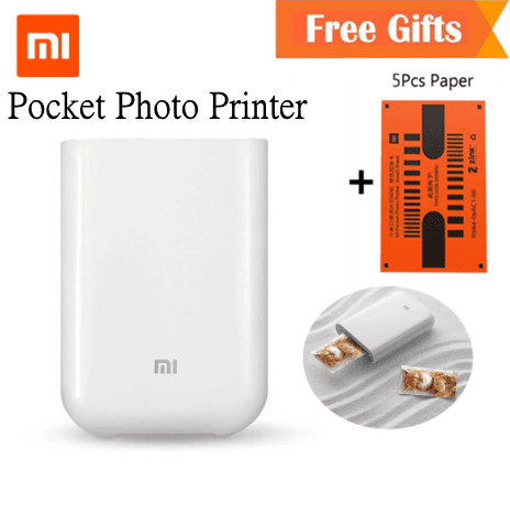 Xiaomi Mijia AR Bolso 300dpi Impressora De Viagem Portátil Mini Quebrado Foto Câmera Imagem DIY Compartilhar 500 Mah