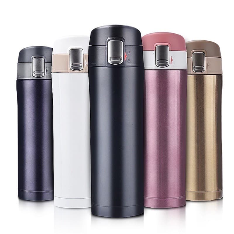 Garrafa Portatil Termica Aço Inox Agua Cafe Liquidos Chá 500ml