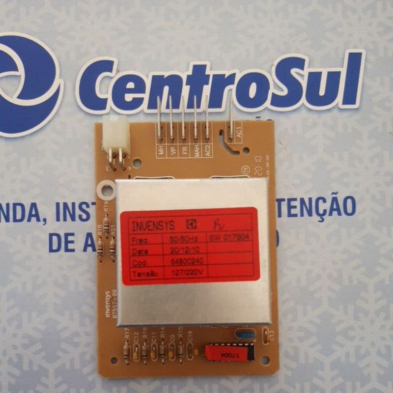 Placa lavadora ELECTROLUX superior LM06 LM06A LF75 LQ75