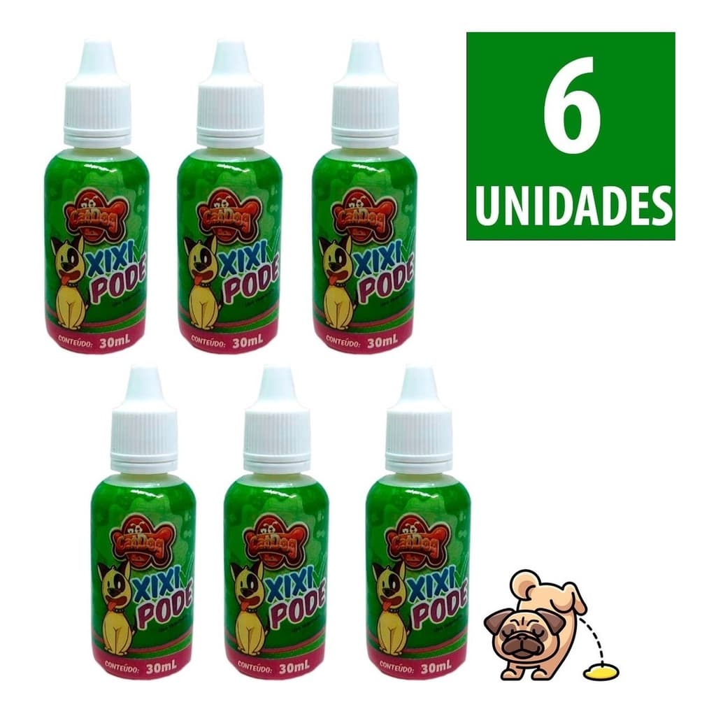 Educador Para Cãe Xixi Pode Sim Xixi Lugar Certo Pet 6 Unidades