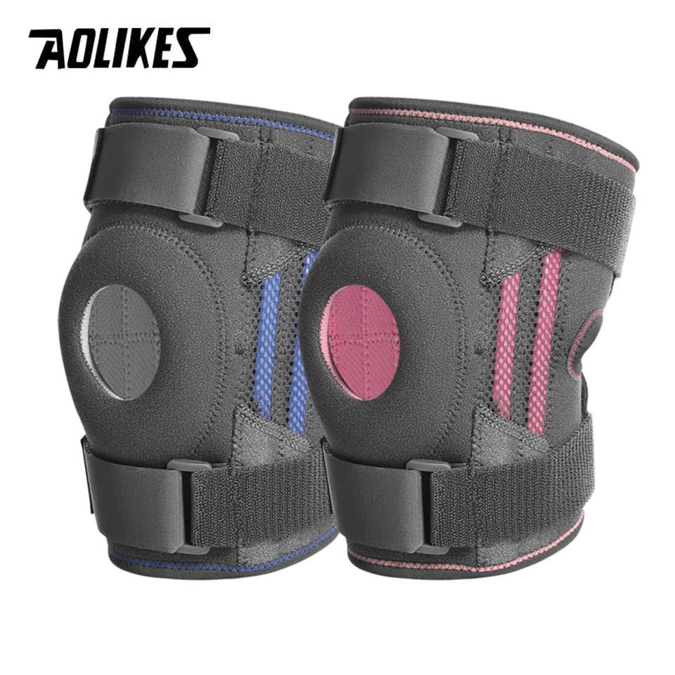 Aolikes 1 Par De Joelheiras Flexíveis Ajustáveis