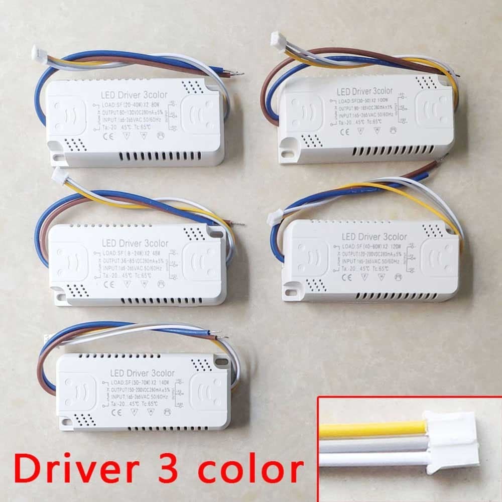 Adaptador De Driver LED 3 Cores Para Iluminação De Não-Isolating Transformador Substituição