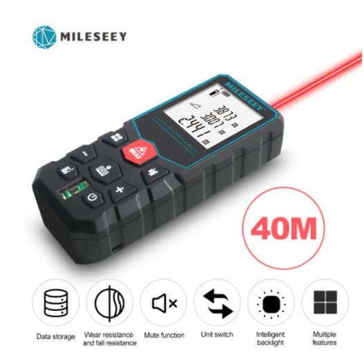 Trena Laser Digital 40 metros
