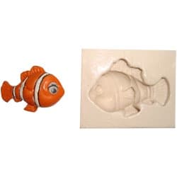 Molde de silicone Peixe Nemo - Biscuit, Resina, Pastas e etc... (V 22)