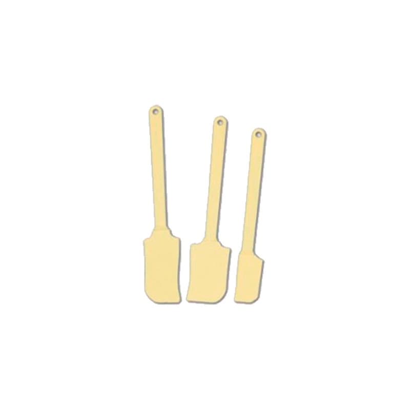 Kit Espátulas Raspa Sobras Pão Duro PVC e PSAI 3 Peças - envio imediato