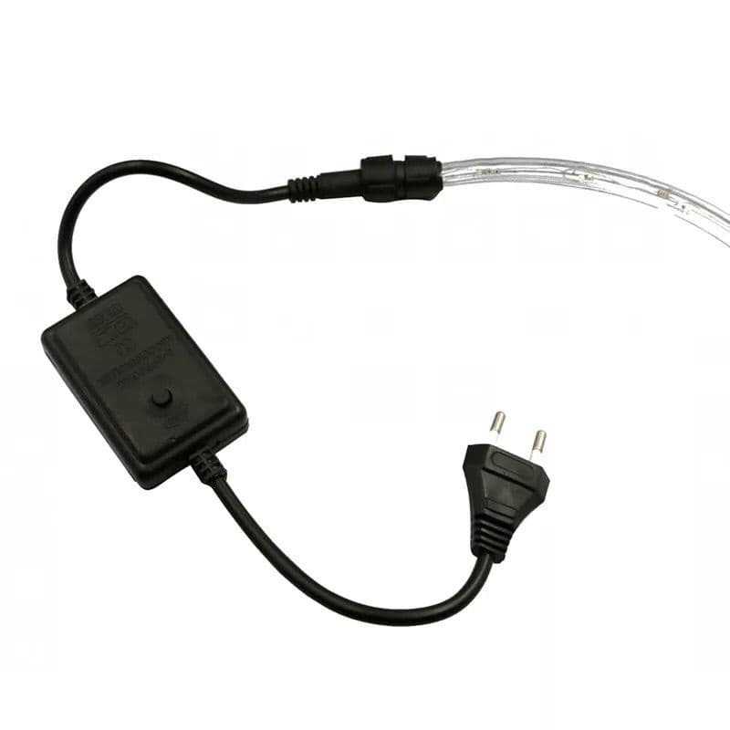 Conector Rabicho Mangueira Redonda IP44 com 8 Efeitos Bivolt