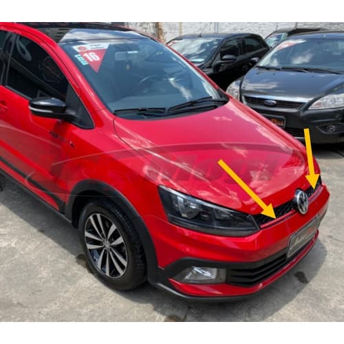 Fox Aplique Friso Vermelho Grade Pepper Sob Medida