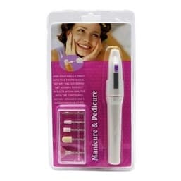 Lixa Para Unhas Elétrica Sem Fio Manicure Pedicure 5 Lixas