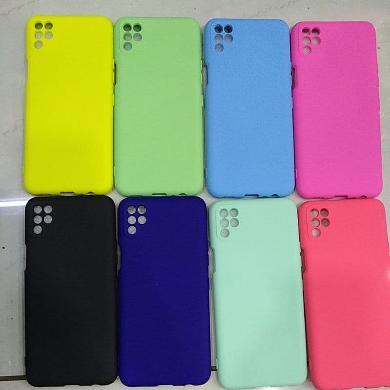 Capa capinha de silicone aveludada para LG K42/K52