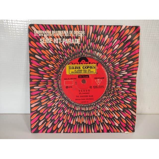 Lp Serie Hit Parade Compacto Mini Vinil 17 Cm ok