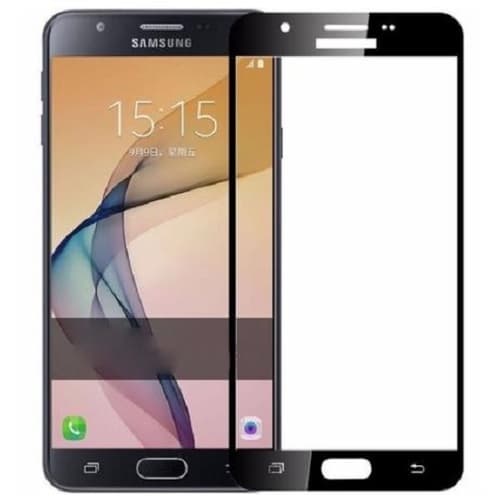 Kit 3 / 5 Película de Vidro 3D Grosso Samsung Galaxy J5 Prime / J7 Prime Cobre a Tela Inteira Borda Preto