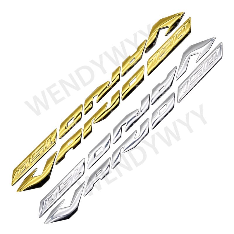 2 Pçs Honda Vario 150 Emblema 3D Adesivo Cor Prata Ou Dourada Para Esquerda E Direita Plástico Macio Acessórios Da Motoc