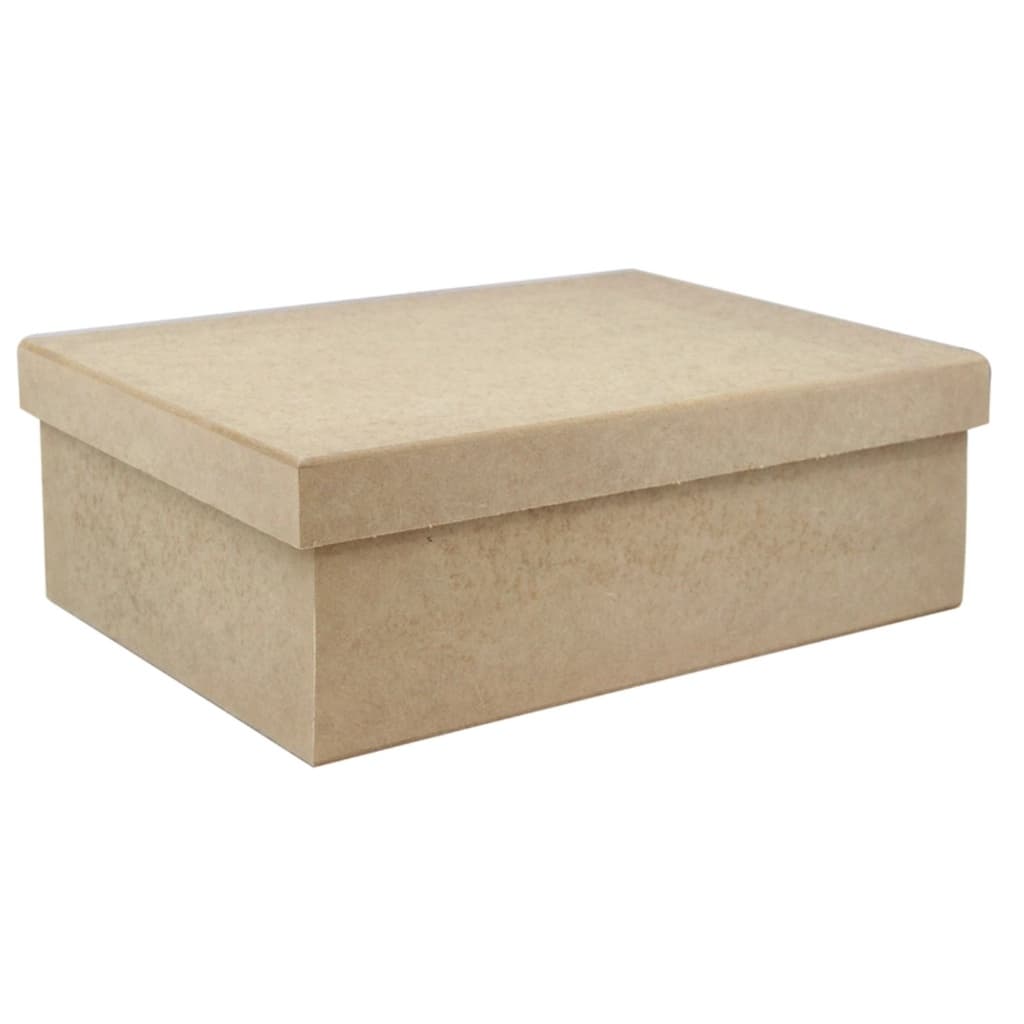 Caixa Lisa Organizadora Com Tampa 30x20x10 MDF